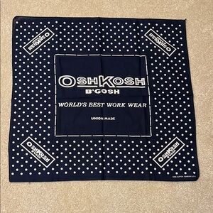 OshKosh B'Gosh Navy Polka Dot Bandana